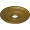 Ekena Millwork Bradford Ceiling Medallion (Fits Canopies up to 4 3/8"), 18 1/8"OD x 3 3/4"ID x 1 1/8"P, Gold CM18BRGLS - alternate 3